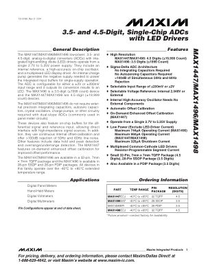 MAX1447-MAX1498 datasheet cover page