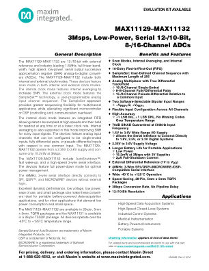 MAX11129-MAX11132 datasheet cover page