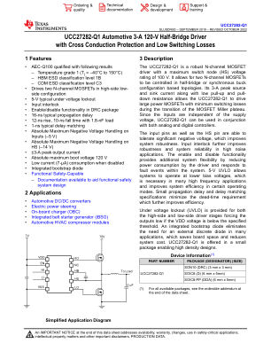 UCC27282-Q1 datasheet cover page