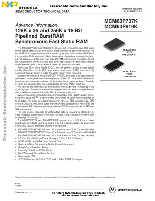 MCM63P737K 数据手册首页