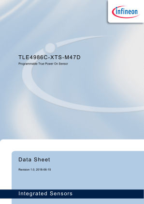 TLE4986C-XTS-M47D datasheet cover page