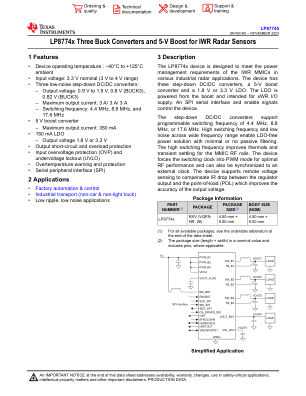 LP87745 datasheet cover page