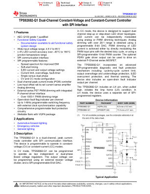 TPS92682-Q1 datasheet cover page