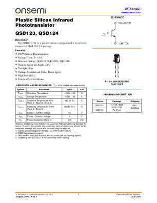 QSD123 数据手册首页
