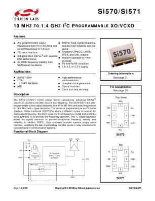570CAC000115DG datasheet cover page