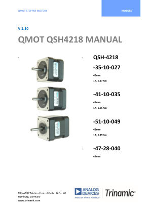 QSH4218 数据手册首页