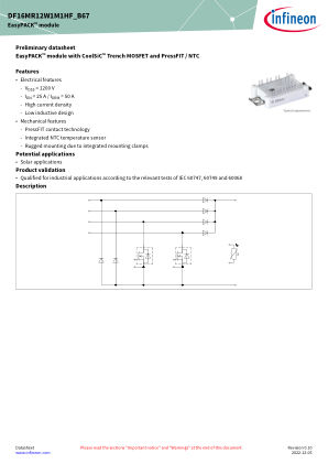 DF16MR12W1M1HF-B67 datasheet cover page
