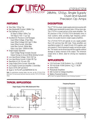 12134FA datasheet cover page