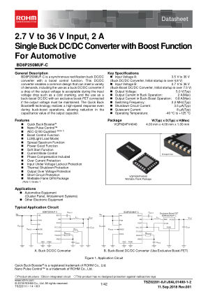 BD8P250MUF-C 数据手册首页