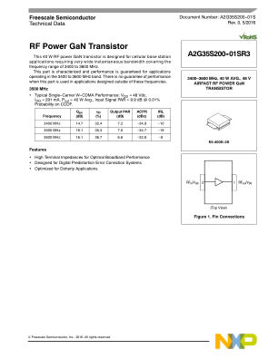 A2G35S200-01S datasheet cover page