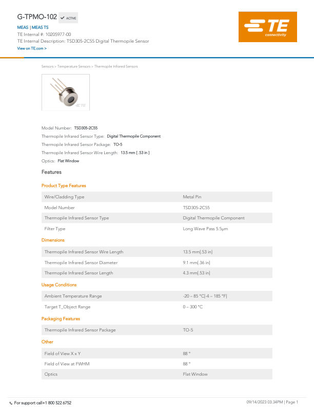 G-TPMO-102 datasheet cover page