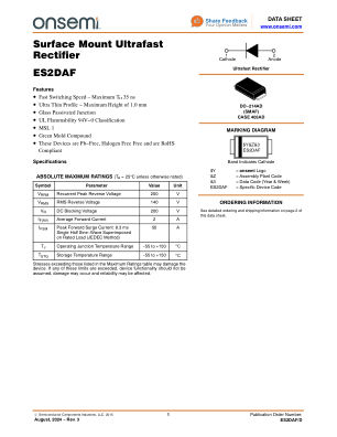ES2DAF 数据手册首页