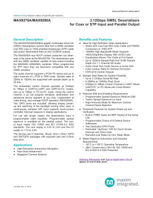 MAX9276A-MAX9280A datasheet cover page