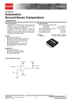 LM2901EZFV-C datasheet cover page
