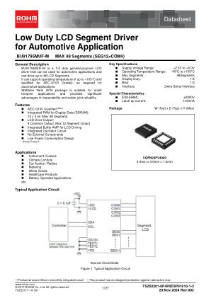 BU91795MUF-M datasheet cover page