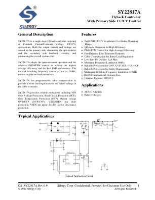 SY22817AABC datasheet cover page