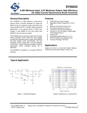 SY26522ABC datasheet cover page