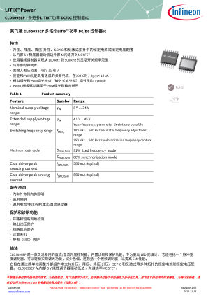 CLD5099EP datasheet cover page