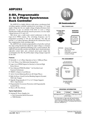 ADP3293 datasheet cover page