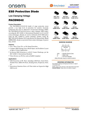 PACDN042 数据手册首页