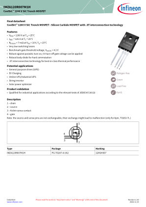 IMZA120R007M1H datasheet cover page