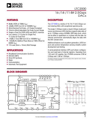 2000FB datasheet cover page