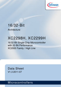 XC2299H 数据手册首页