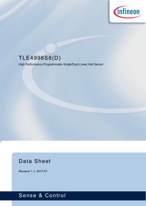TLE4998S8D datasheet cover page