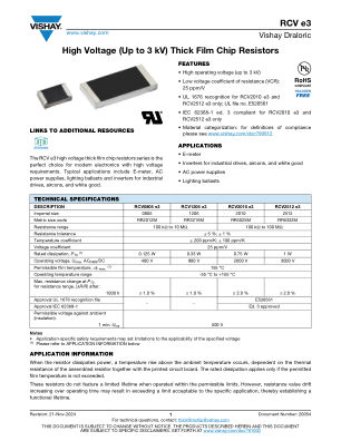 RCVE3 数据手册首页