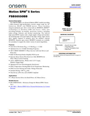 FSB50550BB 数据手册首页