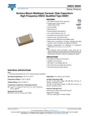 DSC05001 datasheet cover page