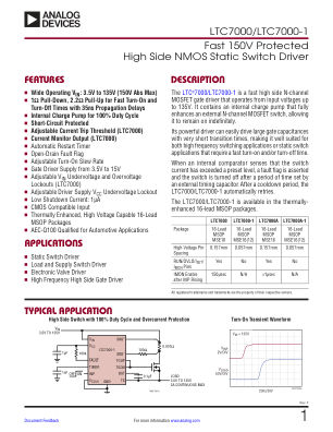 LTC7000-7000-1 datasheet cover page