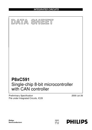 P8XC591 数据手册首页