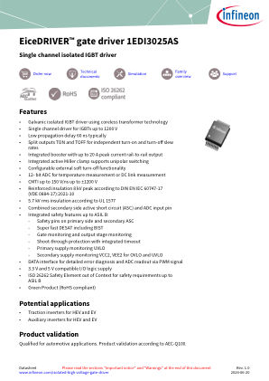 1EDI3025AS datasheet cover page