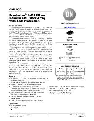 CM2006 datasheet cover page