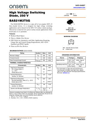 BAS21M3 数据手册首页