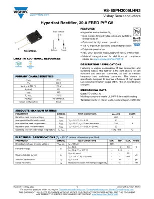 VS-E5PH3006LHN3 数据手册首页
