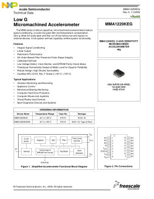 MMA1220KEG datasheet cover page