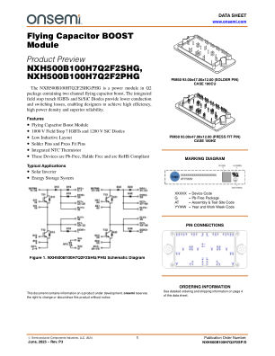 NXH500B100H7Q2F2SP 数据手册首页