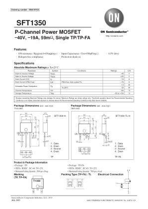SFT1350 数据手册首页