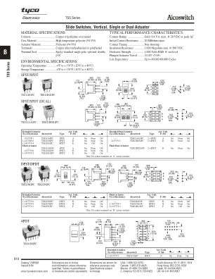 TSS11DG1RA 数据手册首页