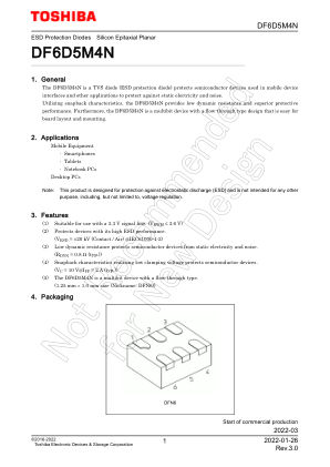 DF6D5M4N datasheet cover page
