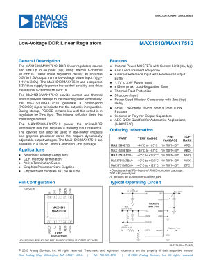 MAX1510-MAX17510 datasheet cover page