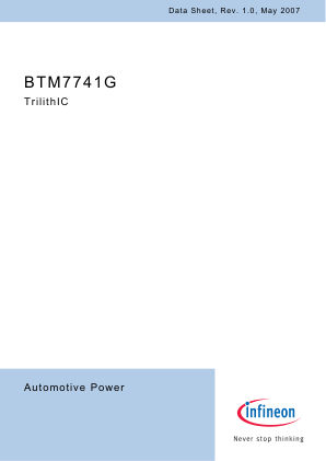 BTM7741G 数据手册首页