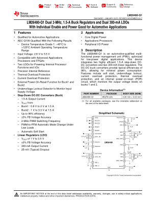 LM26480-Q1 datasheet cover page