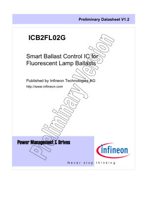 ICB2FL02G 数据手册首页