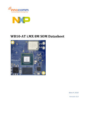 WB10-AT-IMX-8M-SOM 数据手册首页
