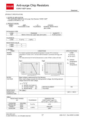 ESR01MZPJ datasheet cover page