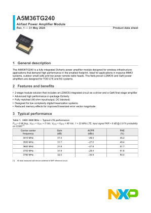A5M36TG240 datasheet cover page