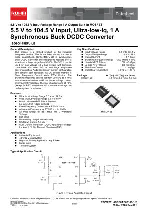 BD9G145EFJ-LB datasheet cover page